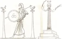 Picture 126 of 212 from Der Stil in den technischen und tektonischen Künsten, oder, Praktische Aesthetik : ein Handbuch für Techniker, Künstler und Kunstfreunde (1860), leaf 255