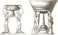 An illustration from Der Stil in den technischen und tektonischen Künsten, oder, Praktische Aesthetik : ein Handbuch für Techniker, Künstler und Kunstfreunde (1860)