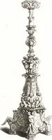 An illustration from Der Stil in den technischen und tektonischen Künsten, oder, Praktische Aesthetik : ein Handbuch für Techniker, Künstler und Kunstfreunde (1860)