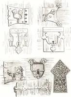 Picture 191 of 212 from Der Stil in den technischen und tektonischen Künsten, oder, Praktische Aesthetik : ein Handbuch für Techniker, Künstler und Kunstfreunde (1860), leaf 563