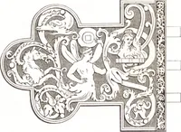 An illustration from Der Stil in den technischen und tektonischen Künsten, oder, Praktische Aesthetik : ein Handbuch für Techniker, Künstler und Kunstfreunde (1860)