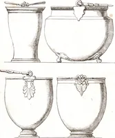 Picture 44 of 212 from Der Stil in den technischen und tektonischen Künsten, oder, Praktische Aesthetik : ein Handbuch für Techniker, Künstler und Kunstfreunde (1860), leaf 57
