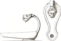 An illustration from Der Stil in den technischen und tektonischen Künsten, oder, Praktische Aesthetik : ein Handbuch für Techniker, Künstler und Kunstfreunde (1860)