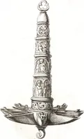 An illustration from Der Stil in den technischen und tektonischen Künsten, oder, Praktische Aesthetik : ein Handbuch für Techniker, Künstler und Kunstfreunde (1860)