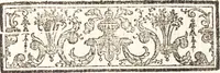 An illustration from Catalogue des tableaux & desseins precieux des maîtres célebres des trois ecoles, figures de marbres, de bronze & de terre cuite, estampes en feuilles & autres objets du cabinet de feu M. Randon de Boisset, receveur général des finances (1777)