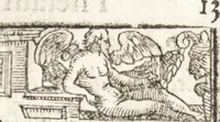An illustration from Thesavrvs artificiosae memoriae : concionatoribus, philosophis, medicis, iuristis, oratoribus, procuratoribus, caeterisq; bonarum litterarum amatoribus, negociatoribus insuper alijsq; similibus, tenacem ac firmam rerum memoriam cupientibus, perutilis : ac omnes sui amatores & possessores valde locupletans, insimulq; decorant : cum rerum c[ae]lestium atq; terrestrium tenax, ac tutum scrinium esse possit (1579)