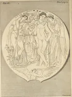 An illustration from Thomae Dempsteri a muresk Scoti pandectarum in Pisano Lyceo professoris ordinarii De Etruria regali libri septem : opus postumum in duas partes divisum (1723)