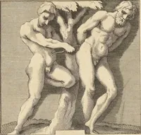 An illustration from Thomae Dempsteri a muresk Scoti pandectarum in Pisano Lyceo professoris ordinarii De Etruria regali libri septem : opus postumum in duas partes divisum (1723)