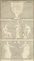 An illustration from Thomae Dempsteri a muresk Scoti pandectarum in Pisano Lyceo professoris ordinarii De Etruria regali libri septem : opus postumum in duas partes divisum (1723)