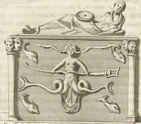 An illustration from Thomae Dempsteri a muresk Scoti pandectarum in Pisano Lyceo professoris ordinarii De Etruria regali libri septem : opus postumum in duas partes divisum (1723)