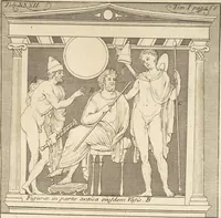 An illustration from Thomae Dempsteri a muresk Scoti pandectarum in Pisano Lyceo professoris ordinarii De Etruria regali libri septem : opus postumum in duas partes divisum (1723)