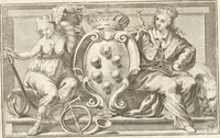 An illustration from Thomae Dempsteri a muresk Scoti pandectarum in Pisano Lyceo professoris ordinarii De Etruria regali libri septem : opus postumum in duas partes divisum (1723)