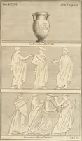 An illustration from Thomae Dempsteri a muresk Scoti pandectarum in Pisano Lyceo professoris ordinarii De Etruria regali libri septem : opus postumum in duas partes divisum (1723)