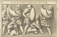 An illustration from Thomae Dempsteri a muresk Scoti pandectarum in Pisano Lyceo professoris ordinarii De Etruria regali libri septem : opus postumum in duas partes divisum (1723)