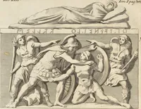 An illustration from Thomae Dempsteri a muresk Scoti pandectarum in Pisano Lyceo professoris ordinarii De Etruria regali libri septem : opus postumum in duas partes divisum (1723)