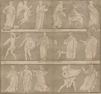 An illustration from Thomae Dempsteri a muresk Scoti pandectarum in Pisano Lyceo professoris ordinarii De Etruria regali libri septem : opus postumum in duas partes divisum (1723)