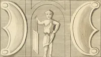 An illustration from Thomae Dempsteri a muresk Scoti pandectarum in Pisano Lyceo professoris ordinarii De Etruria regali libri septem : opus postumum in duas partes divisum (1723)