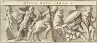 An illustration from Thomae Dempsteri a muresk Scoti pandectarum in Pisano Lyceo professoris ordinarii De Etruria regali libri septem : opus postumum in duas partes divisum (1723)