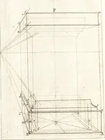An illustration from Traité des pratiques geometrales et perspectives : enseignées dans l'Academie royale de la peinture et sculpture (1665)
