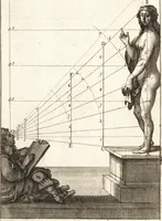 An illustration from Traité des pratiques geometrales et perspectives : enseignées dans l'Academie royale de la peinture et sculpture (1665)