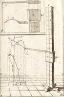 An illustration from Traité des pratiques geometrales et perspectives : enseignées dans l'Academie royale de la peinture et sculpture (1665)