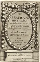 Picture 8 of 107 from Traité des pratiques geometrales et perspectives : enseignées dans l'Academie royale de la peinture et sculpture (1665), leaf 72