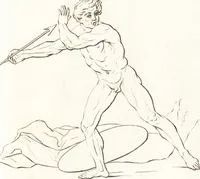 An illustration from A treatise of painting (1721)