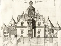 An illustration from Tychonis Brahe Astronomiae instauratae mechanica (1602)