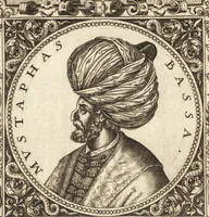 Picture 53 of 135 from Vitae et icones sultanorum Turcicorum, principum Persarum aliorumq[ue] illustrium heroum heroinarumq[ue] ab Osmane usq[ue] ad Mahometem II : ad vivum ex antiquis mettallis effictae, primum ex Co[n]sta[n]tinopoli D. Imp. Ferdina[n]do oblatae nunc descriptae & tetras[t]ichis succinctis illustratae (1596), leaf 129
