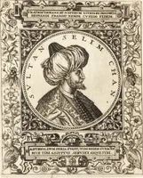 Picture 60 of 135 from Vitae et icones sultanorum Turcicorum, principum Persarum aliorumq[ue] illustrium heroum heroinarumq[ue] ab Osmane usq[ue] ad Mahometem II : ad vivum ex antiquis mettallis effictae, primum ex Co[n]sta[n]tinopoli D. Imp. Ferdina[n]do oblatae nunc descriptae & tetras[t]ichis succinctis illustratae (1596), leaf 141