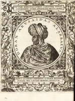 Picture 114 of 135 from Vitae et icones sultanorum Turcicorum, principum Persarum aliorumq[ue] illustrium heroum heroinarumq[ue] ab Osmane usq[ue] ad Mahometem II : ad vivum ex antiquis mettallis effictae, primum ex Co[n]sta[n]tinopoli D. Imp. Ferdina[n]do oblatae nunc descriptae & tetras[t]ichis succinctis illustratae (1596), leaf 295