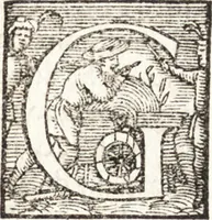 An illustration from Le vite de piv eccellenti architetti, pittori, et scvltori italiani : da Cimabve in sino à tempi nostri (1550)