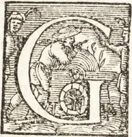 An illustration from Le vite de piv eccellenti architetti, pittori, et scvltori italiani : da Cimabve in sino à tempi nostri (1550)