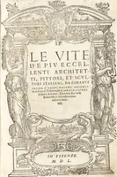 An illustration from Le vite de piv eccellenti architetti, pittori, et scvltori italiani : da Cimabve in sino à tempi nostri (1550)