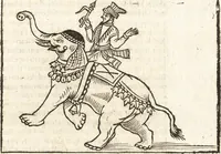 An illustration from Les voyages et obseruations du Sieur de La Boullaye-Le-Gouz, gentil-homme angeuin : où sont décrites les religions, gouuernemens, & situations des estats & royaumes d'Italie, Grece, Natolie, Syrie, Perse, Palestine, Karamenie, Kaldée, Assyrie, grand Mogol, Bijapour, Indes orientales des Portugais, Arabie, Egypte, Holande, grande Bretagne, Irlande, Dannemark, Pologne, isles & autres lieux d'Europe, Asie & Affrique, ou il à seiourné, le tout enrichy de belles figures ; et dedié à l'Eminentissime Cardinal Capponi (1653)