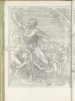 An illustration from Vrbis Romae topographia : nvper ab ipso avctore nonnvllis erroribvs svblatis emandata, addita etiam interpretatione nominum quæ unica litera uel syllaba in antiquis titulis scripta inueniuntur : cvi etiam ab eodem adiectae svnt qvam breuissimæ obseruationes de prænomine, nomine, & cognomine de quibus etsi multi multa scripsere nemo tamen hactenus rei ueritatem attigisse videtur (1544)