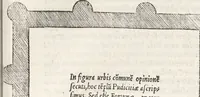 An illustration from Vrbis Romae topographia : nvper ab ipso avctore nonnvllis erroribvs svblatis emandata, addita etiam interpretatione nominum quæ unica litera uel syllaba in antiquis titulis scripta inueniuntur : cvi etiam ab eodem adiectae svnt qvam breuissimæ obseruationes de prænomine, nomine, & cognomine de quibus etsi multi multa scripsere nemo tamen hactenus rei ueritatem attigisse videtur (1544)