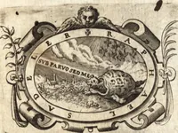 An illustration from Zodiacus Christianus, das ist Christelicher Himmelcirckel, oder, zwölff Zeichen bey welche[n] ein ieder Christ erkenne[n] vnd schliessen kan, ob er von Gott zum ewigen Leben fürsehen vnd erwölet oder nicht : sampt XII schöne[n] Figuren, durch welche bemelte Zeiche[n] für Augen gestelt werden (1624)