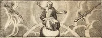 An illustration from Zodiacus Christianus, das ist Christelicher Himmelcirckel, oder, zwölff Zeichen bey welche[n] ein ieder Christ erkenne[n] vnd schliessen kan, ob er von Gott zum ewigen Leben fürsehen vnd erwölet oder nicht : sampt XII schöne[n] Figuren, durch welche bemelte Zeiche[n] für Augen gestelt werden (1624)
