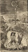 An illustration from ZungenSchleiffer, oder, Brinnende Weltkugel von bösen Zungen angezündet : solche zulöschen gibt aussführlichen Underricht von allen Zungen Lastern (1631)