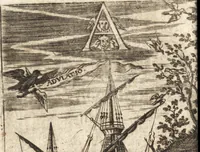 An illustration from ZungenSchleiffer, oder, Brinnende Weltkugel von bösen Zungen angezündet : solche zulöschen gibt aussführlichen Underricht von allen Zungen Lastern (1631)