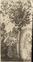 An illustration from ZungenSchleiffer, oder, Brinnende Weltkugel von bösen Zungen angezündet : solche zulöschen gibt aussführlichen Underricht von allen Zungen Lastern (1631)