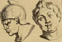 An illustration from Grondlegginge ter teekenkonst : zynde een korte en zeekere weg om door middel van de geometrie of meetkunde, de teeken-konst volkomen te leeren (1701)