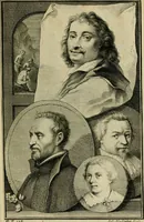 An illustration from De groote schouburgh der Nederlantsche konstschilders en schilderessen : waar van 'er veele met hunne beeltenissen ten tooneel verschynen, en hun levensgedrag en konstwerken beschreven worden: zynde een vervolg op het Schilderboek van K. v. Mander ... (1753)
