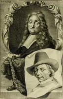 An illustration from De groote schouburgh der Nederlantsche konstschilders en schilderessen : waar van 'er veele met hunne beeltenissen ten tooneel verschynen, en hun levensgedrag en konstwerken beschreven worden: zynde een vervolg op het Schilderboek van K. v. Mander ... (1753)