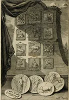 An illustration from De groote schouburgh der Nederlantsche konstschilders en schilderessen : waar van 'er veele met hunne beeltenissen ten tooneel verschynen, en hun levensgedrag en konstwerken beschreven worden: zynde een vervolg op het Schilderboek van K. v. Mander ... (1753)
