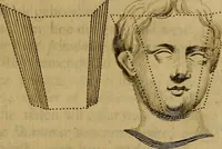 An illustration from Groot schilderboek : waar in de schilderkonst in al haar deelen grondig werd onderweezen, ook door redeneeringen en printverbeeldingen verklaard : met voorbeelden uyt de beste konst-stukken der oude en nieuwe puyk-schilderen bevestigd : en derzelver wel- en misstand aangeweezen (1712)