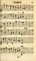 An illustration from Grund-richtiger/kurtz/leicht und nothiger Unterricht der musicalischen Kunst/ wie man fuglich und in kurtzer Zeit Choral und Figural singen/ den General-Bass tractiren/ und componiren lernen soll ... (1687)
