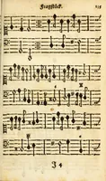 An illustration from Grund-richtiger/kurtz/leicht und nothiger Unterricht der musicalischen Kunst/ wie man fuglich und in kurtzer Zeit Choral und Figural singen/ den General-Bass tractiren/ und componiren lernen soll ... (1687)