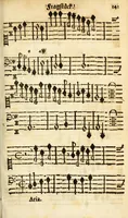 An illustration from Grund-richtiger/kurtz/leicht und nothiger Unterricht der musicalischen Kunst/ wie man fuglich und in kurtzer Zeit Choral und Figural singen/ den General-Bass tractiren/ und componiren lernen soll ... (1687)